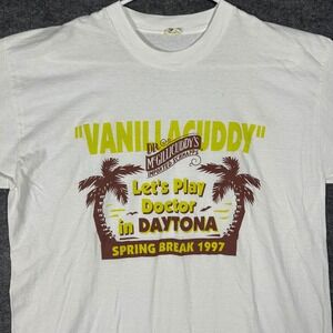 Vintage Single Stitch Spring Break Daytona 1997 T Shirt Mens Large